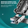 Exquisite Luggage Keychain Foldable Nail Cutter Stainless Steel Nail Clippers Rotary Toenail Fingernail Manicure Trimmer 3