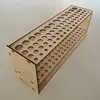 Painting Brush Pen Storage Holder Stand Organizer Rack Drawing Supplies Made Of Material Durable DIY Assemble 4