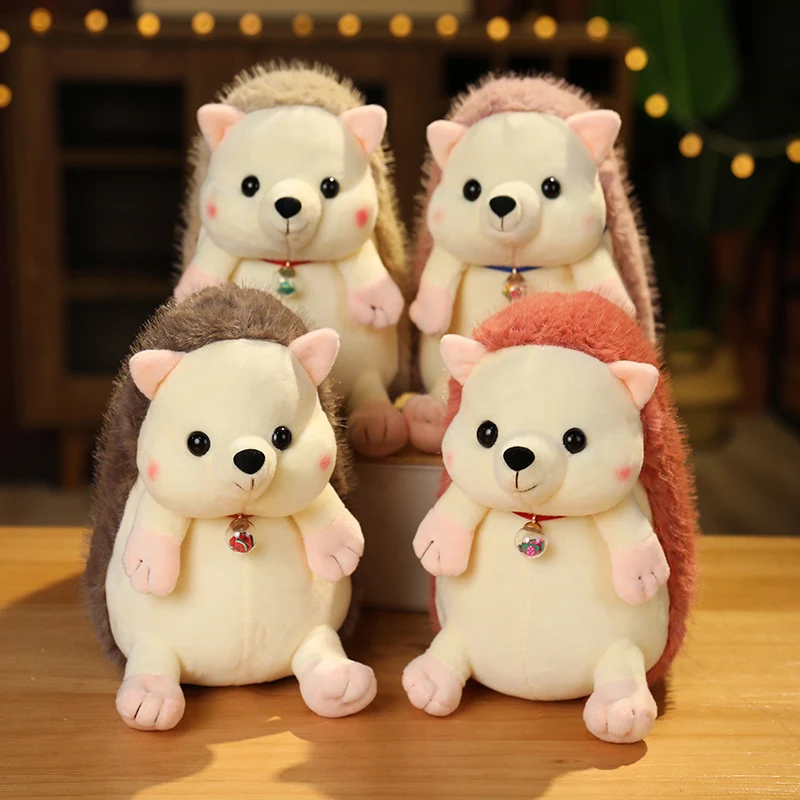 

15/20cm Cute Cartoon Plush Hedgehog Dolls Soft Stuffed Pendant Keychain Plush Toys for Car Bag Women Girls Children Gifts