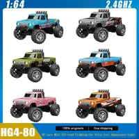 RC Cars 1:64 Metal Mini Drift Rc Car Remote Control Car High-Speed Off-road Climbing Racing Cars Children's Toys for Kids Custom 1
