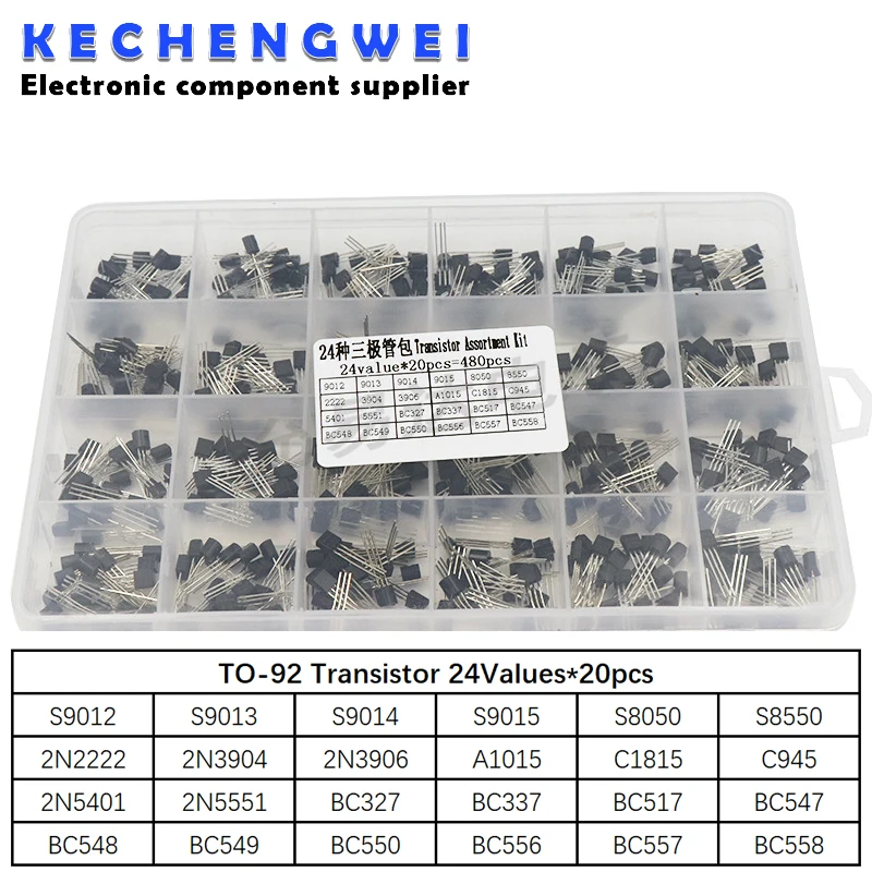 840-teiliges Transistor-Sortiment – 24 Werte, TO- Produktbild-Vorschau 5