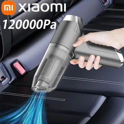 Xiaomi 120000PA Portable Car Vacuum Cleaner Wireless Cleaner Powerful Strong Suction Handheld Cleaning Machine for HomeAppliance