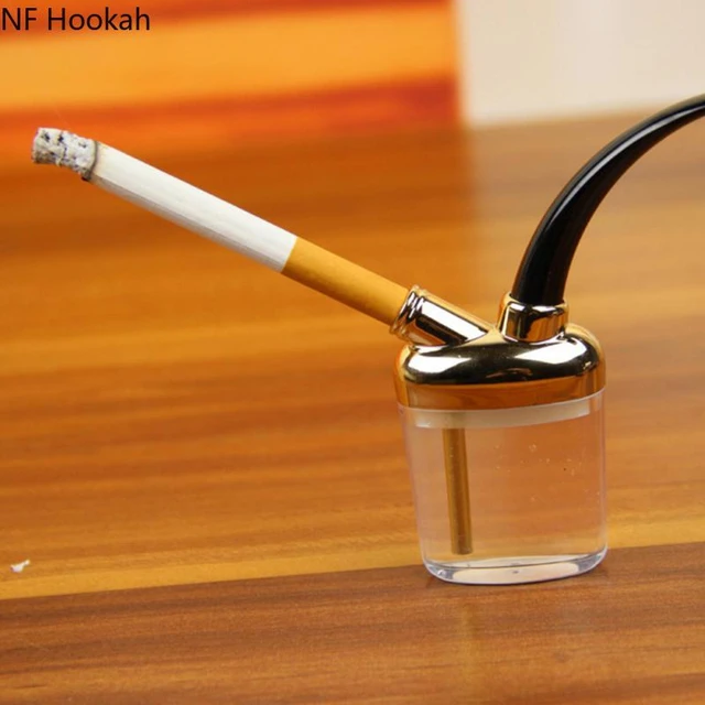 Smoke Pipe Pocket Mini Pipe Water Filter Cigarette Smoking Pipe Hookah  Filter Outdoor Tools water pipes