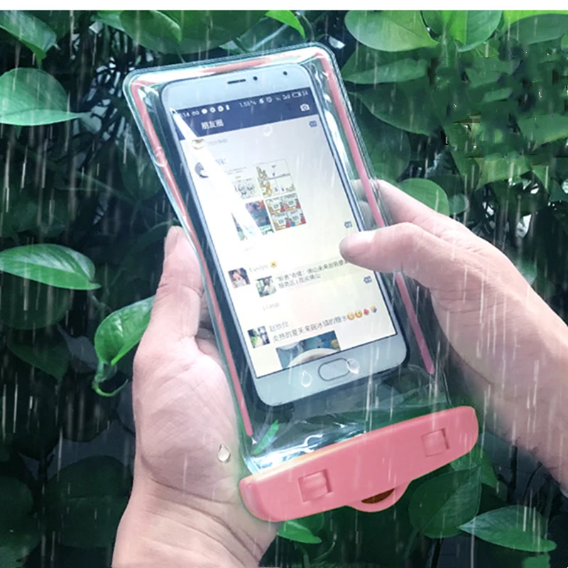 Phone Case Universal Clear Waterproof for iPhone 13 12 11 Pro Max X Xs XR 7 8 Xiaomi Huawei Samsung