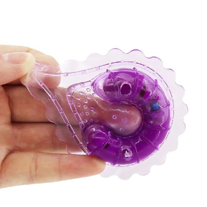 1 Pair Nipple Cover Vibrator Female Breast Stimulator Sexy Pasties Stickers Vibrators Adult Games Products Sex Toys For Women For nipple sex toys nipple clamps nipple clamp vibrator