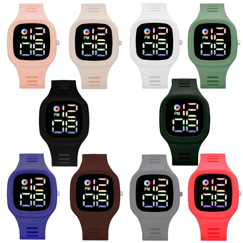 

Square Watch for Men and Women with High Appearance Simple Temperament for Students Niche Children's Sports Electronic Watch