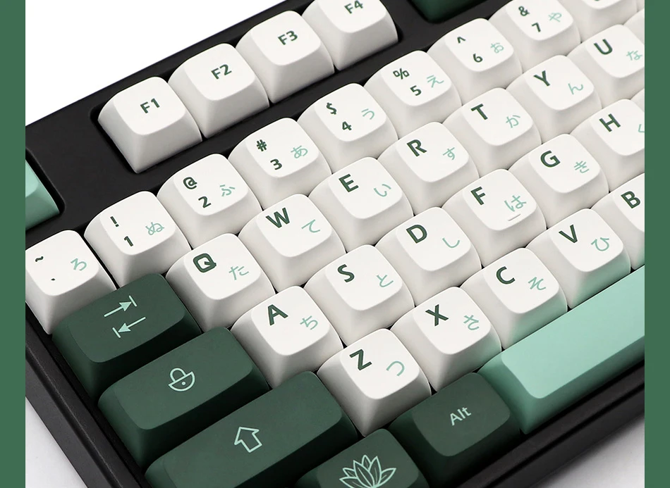 Teclas, Perfil XDA, PBT, DYE-Sublimação, Switch MX, 6.25U, 7U, Espaço