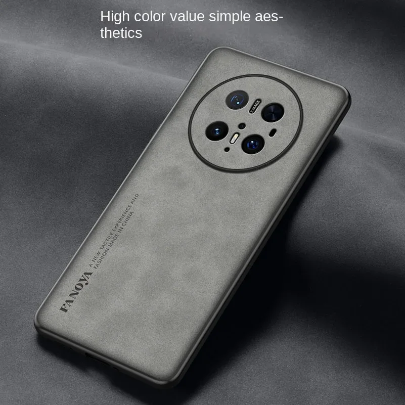Enhanced Skinsheep Leather Matte Silicone Protective Case