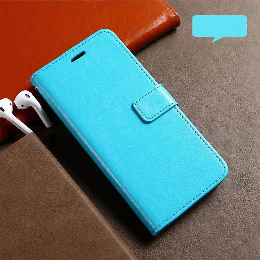 Luxury Leather Flip Wallet Phone Case Cover