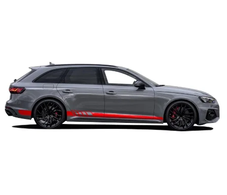 Decal Customized Car Sticker Both Side Body Sport Auto Stickers For Audi A1  A3 A4 A5 A6 RS3 RS4 RS5 Mark Levinson