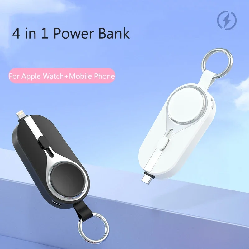 

Mini Power Bank 3000mAh Wireless Charger for Watch Apple Watch 6 5 4 3 Powerbank for iPhone 14 Xiaomi Samsung Huawei Poverbank