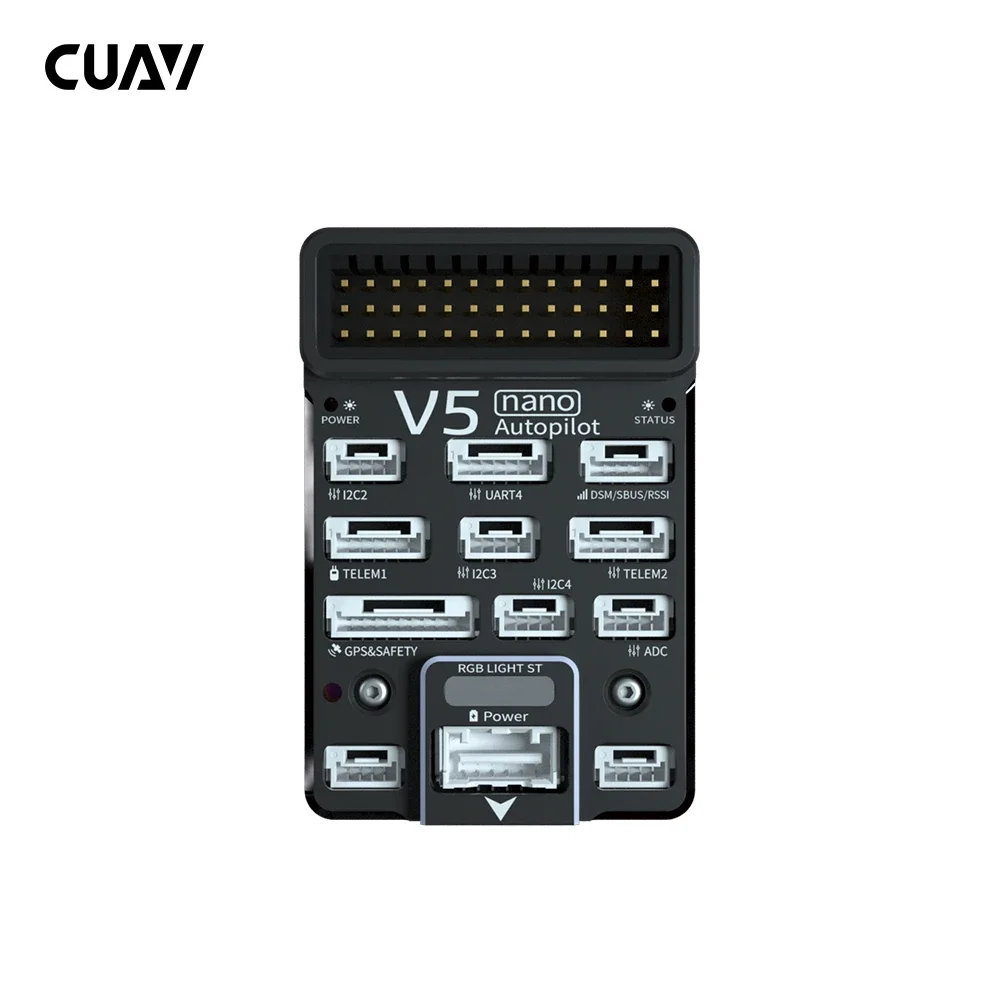 CUAV V5 NANO Pixhawk Open Source PX4 Flight Control Unmanned Aerial System PIX Flight Control Mini thumbnail 2