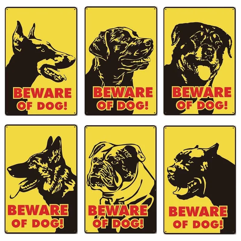 

Y230# Car Sticker Beware of The Dog Waterproof Vinyl Decal Car Accessories Pegatinas Para Coche DIY Car Styling