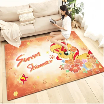 My Little Pony Carpets Can Be Customized for Bedrooms,Living Room Carpet,Sofas,Camping,Picnics,Children's Rooms,and Home Decor