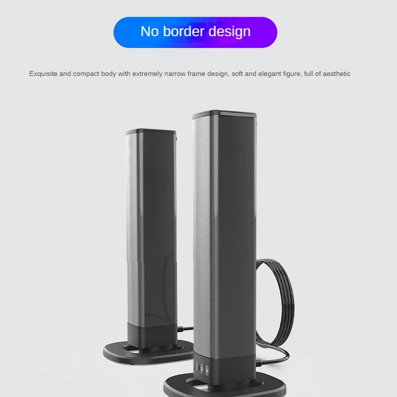 

Detachable Wireless Bluetooth Speaker for TV Computer Desktop Stereo