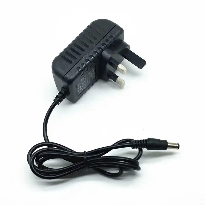 Universal Power Adapter, Multi-Plug 110V-240V Input to 12V 2A Output