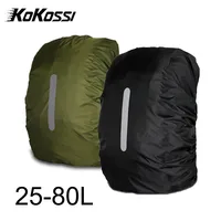 KoKossi 1Pcs 25-80L Backpack Rainproof Cover Outdoor Sports Cycling Hiking Backpack Mountaineering Camping Dust Cover Woman Men 1