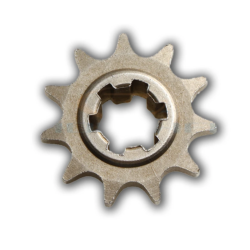 Engine Sprocket T8F 11T Front Gear Box Sprocket Pinion Sprocket Chain Cog Metal 47cc 49cc Minimoto ATV Mini Bike Moped Scooter