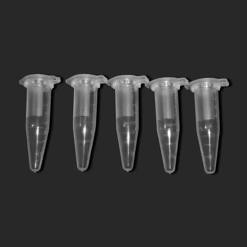 500Pcs/bag 1.5ml Micro Plastic Test Tube Centrifuge Vial Snap Cap Container Plastic Centrifuge Tube Laboratory Test Accessories