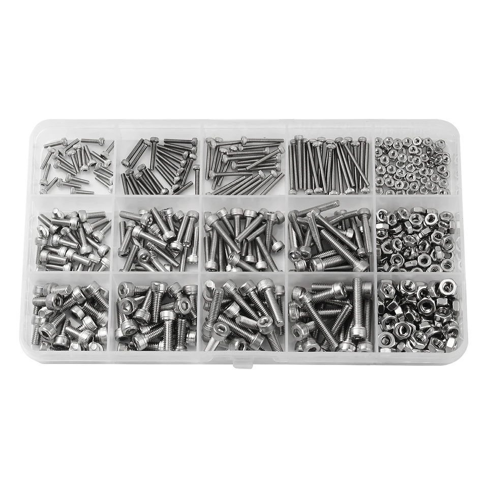 360Pcs M2 M3 M4 Standoff Messing Sechskant Spacer Schrauben