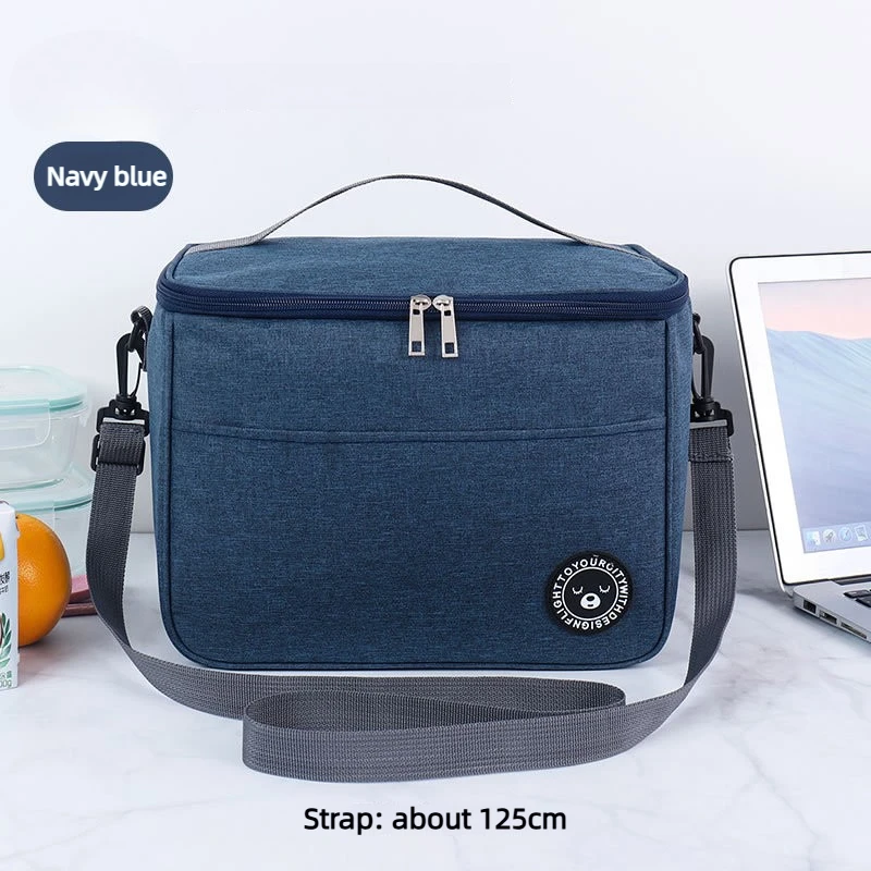 Premium Insulated Thermal Lunch Tote with Thick Aluminum Foil - Large Capacity & Waterproof Design