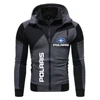 2024 Spring New POLARIS All Terrain Vehicle Men's Double layered Double Zipper Jacket Outdoor Multi functional Windproof Jacket 5