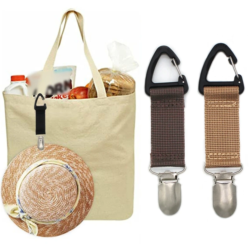 Hat Clip for Travel Traveling Hat Clips for Backpack Luggage Holding Cap on Bag