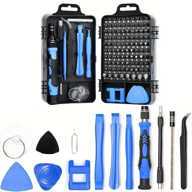 115 in 1 Mini Professional Magnetic Repair Tool Kit Multifunctional Precision Screwdriver Set for Phone Laptop Tablet PC Watch