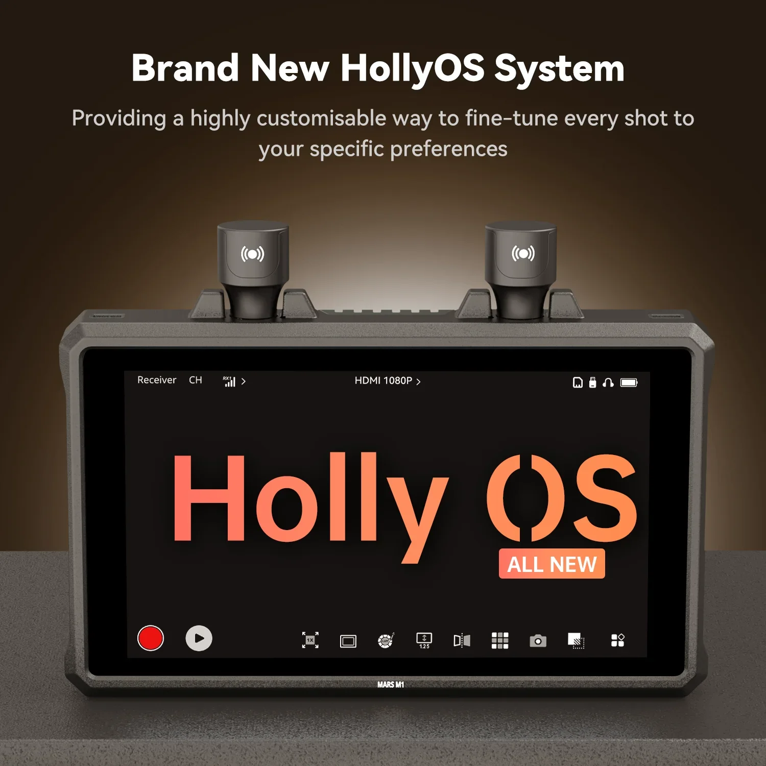 Hollyland Mars M1 ī޶ DSLR ʵ , HDMI ȣȯ ġ LCD ȭ,   ӱ, 5.5 ġ, 1000nit