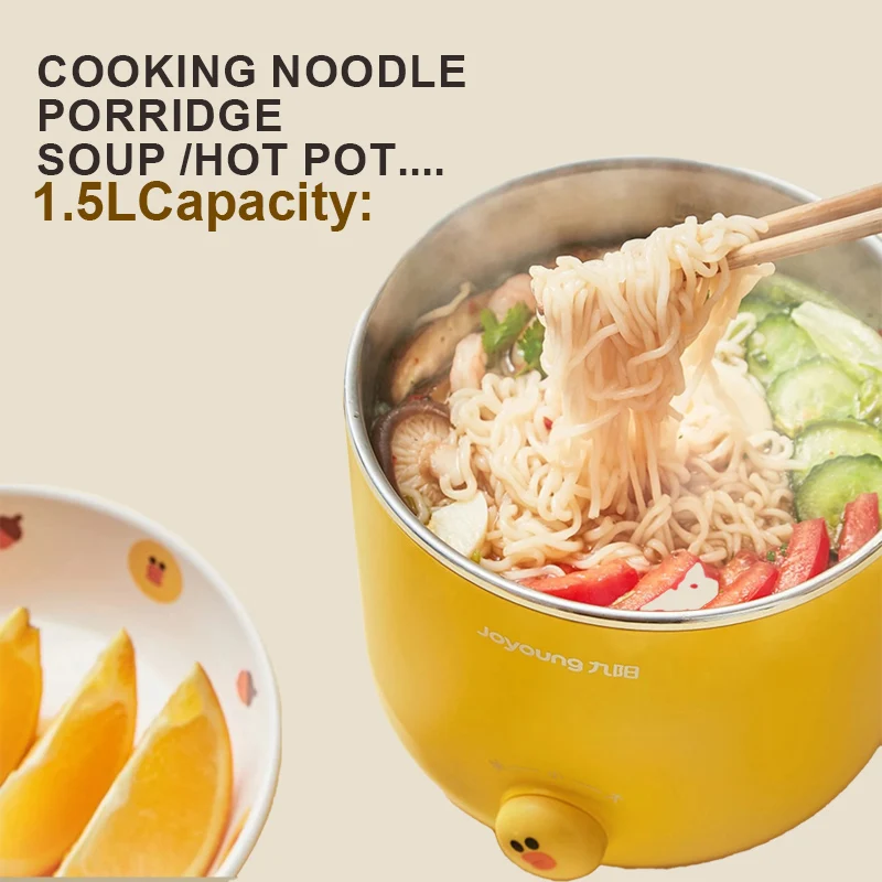 Electric Cooker Electric Rice Cooker Electric Frying Pan Electric Hot Pot Joyoung Mini Household Electric Cooker 220V Multi Cookers Portable Mini Hot Pot Rice Noodle Cooker