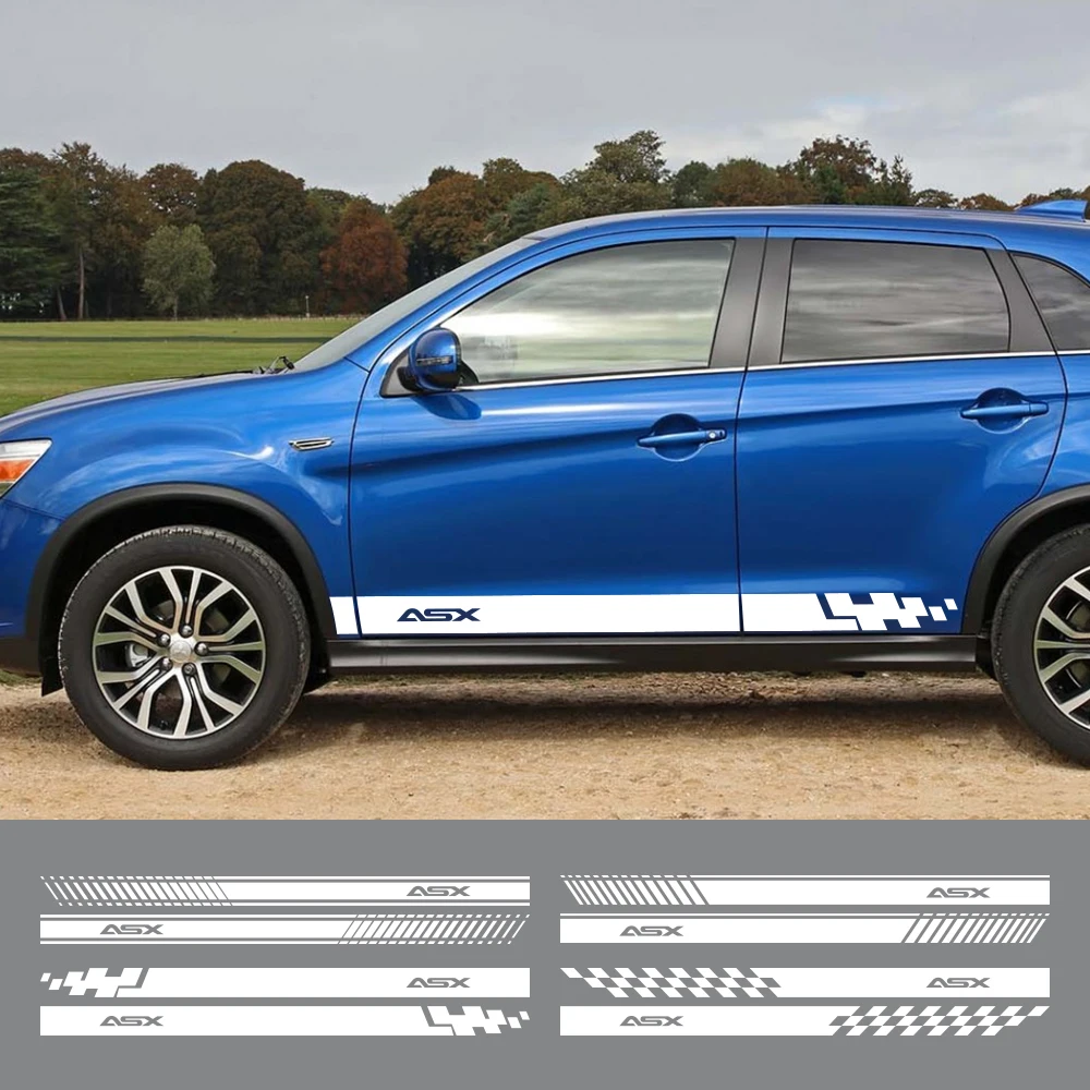 4 Stuks Auto Wieldop Stickers Voor Mitsubishi ASX 2010-2022