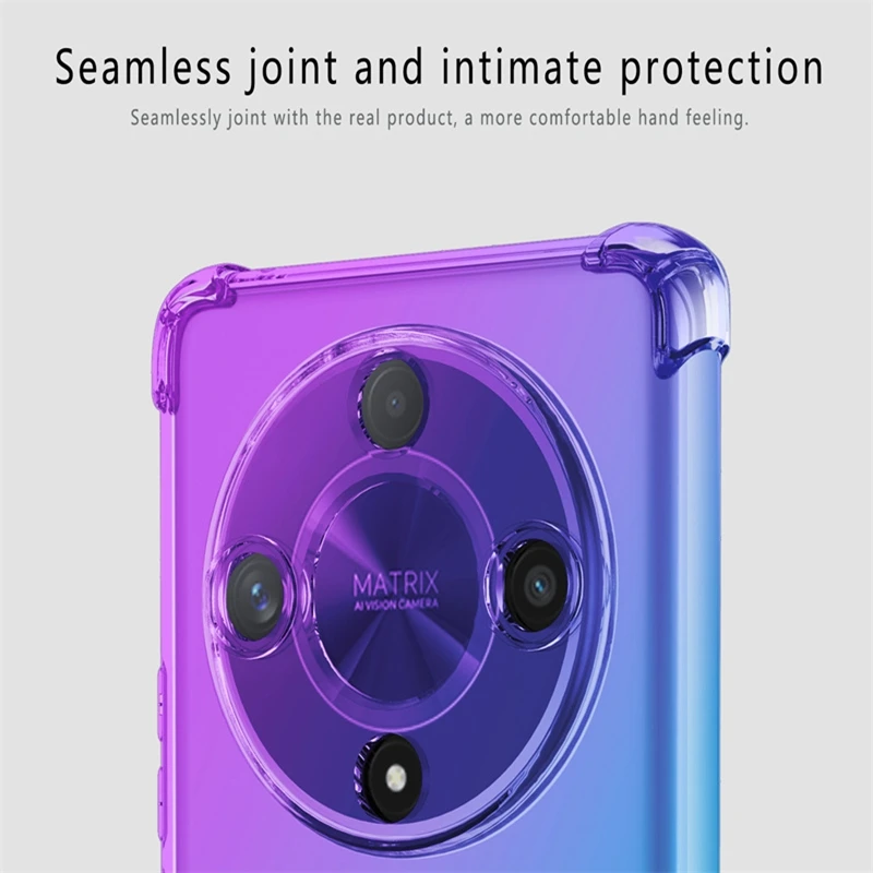 Shockproof Gradient Airbag TPU Protective Phone Case