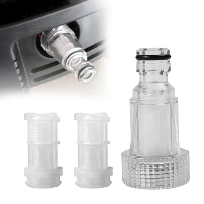 

1 Pc High Pressure Connection Filter 2pcs Nets Car Washing Machine Water Filter Connection For Karcher K2-K7 Series