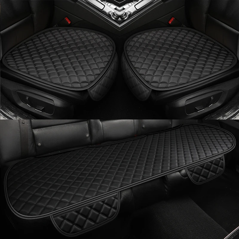 Tapis de protection universel en cuir imperméable pour siège de voiture, housse de protection pour siège de véhicule, respirant, avant et arrière