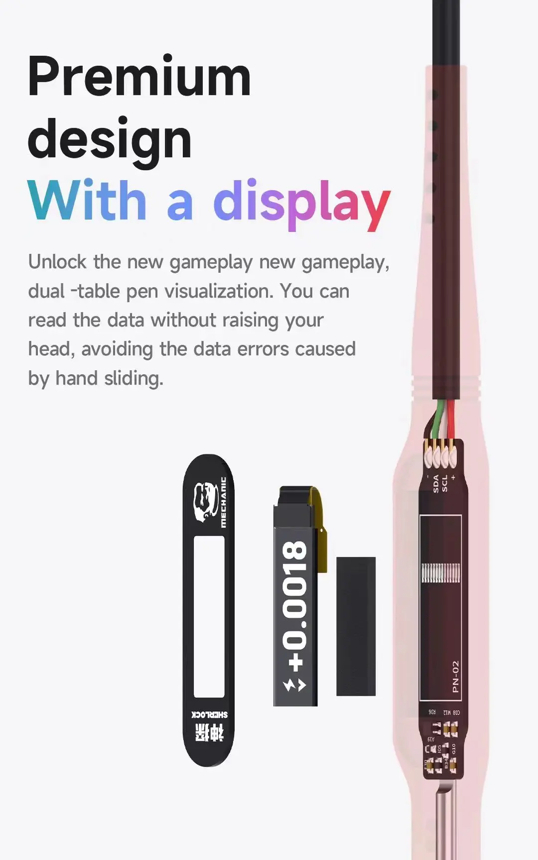 MECHANIC Multimeter V2.0 Voltage Internal Resistance Meter Mainboard Test Determine Fault Accurate Troubleshoot