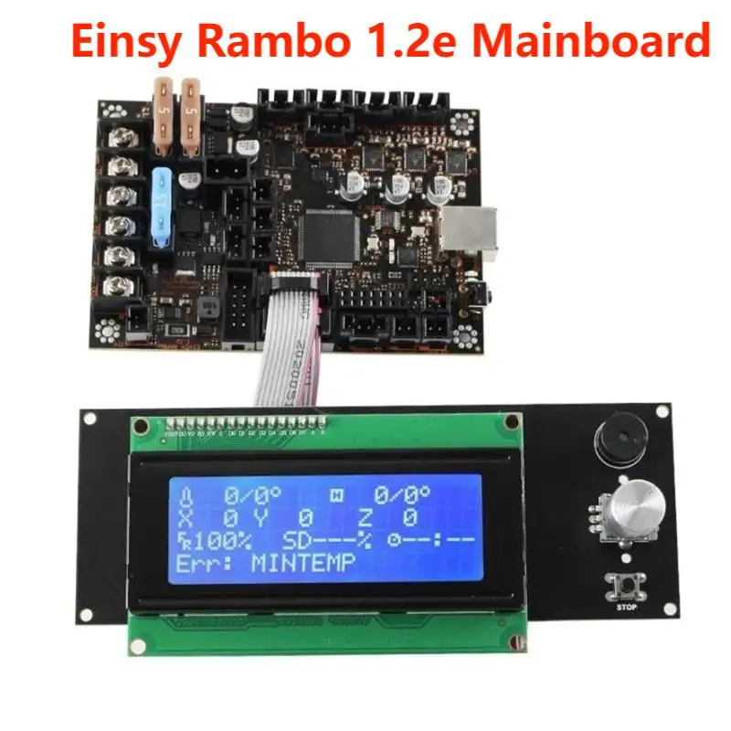 Einsy Rambo 1.2e Mainboard With 4 TMC2130 Stepper Drivers SPI Control 4 Mosfet Switched Outputs For Prusa i3 MK3 Board