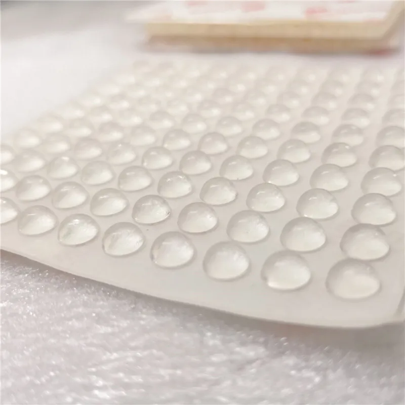 Silicone Pads Transparent Anti-Collision Self-Adhesive Wear-Resistant Anti-Slip Cabinet Door Mute Stickers