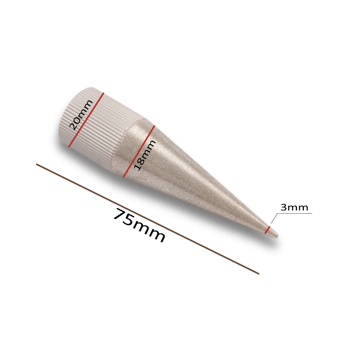 Leather Round Hole Punch Polisher Grinder DIY Leather Punch Sharpening Tool