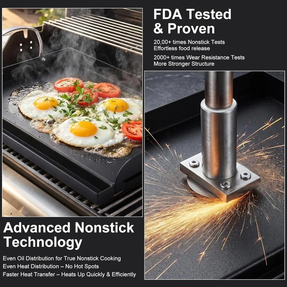 Heavy Duty Cast Iron Griddle 5