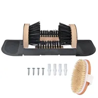 Outdoor Shoe Brush, Indoor and Outdoor Courtyard Shoe Polisher set, Mud and Snow Removal Shoe Brush Set 1