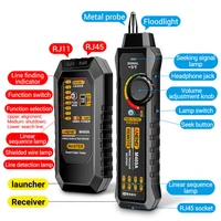 Circuit Breaker Finders RJ11 RJ45 Cable Toner Line Finder Wire Tracer Ethernet Network Cable Collation Telephone Line Tester 1