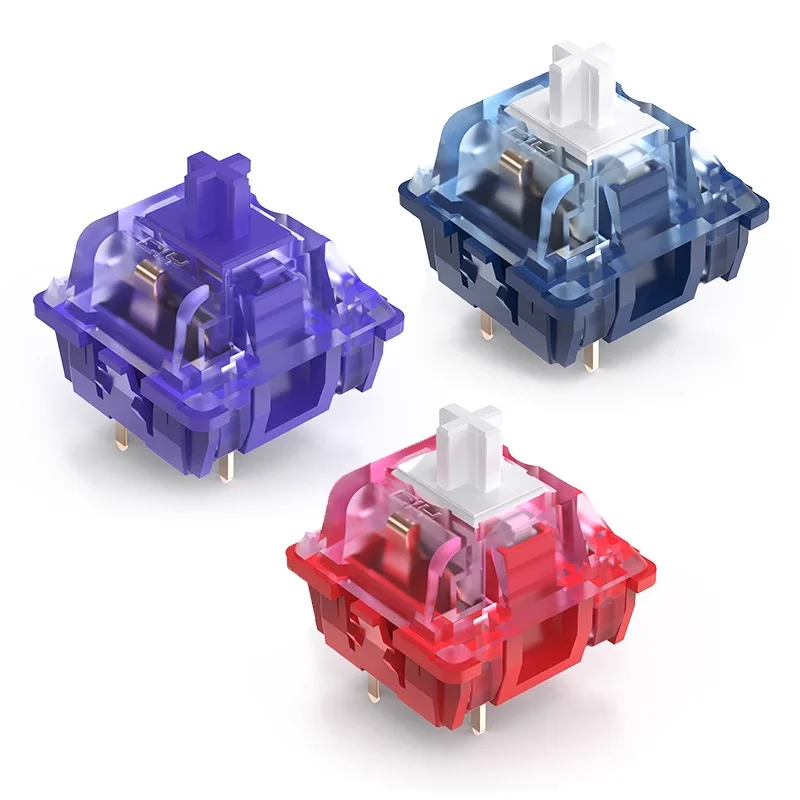 

CIY Keyboard Switch Primaris Sakura/Naraka/Red Lotus/Asura Linear Tactile 3PIN Switch For Mechanical Keyboard Custom Fitting