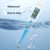 1PCS basal pink digital body Clinical fever Medical Equipment Tools Dry thermometers for people children Waterproof soft head 4