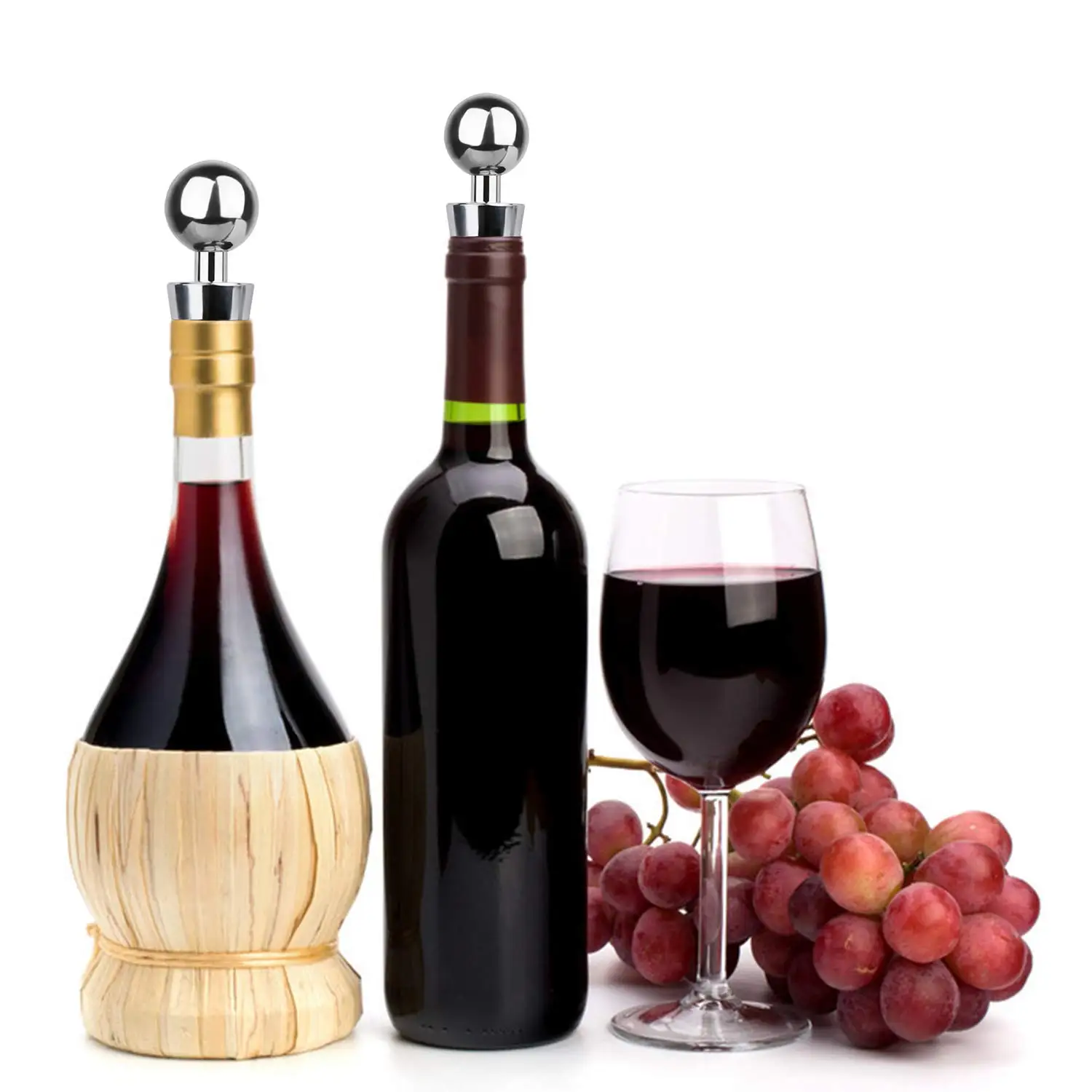 1 5 12pcs Wine Stopper Bottle Stopper Wine Saver Reusable Silicone Vacuum Bottle Corks Bar Holiday Party Keep Fresh wine stopper wine stoppers wooden cork stopper