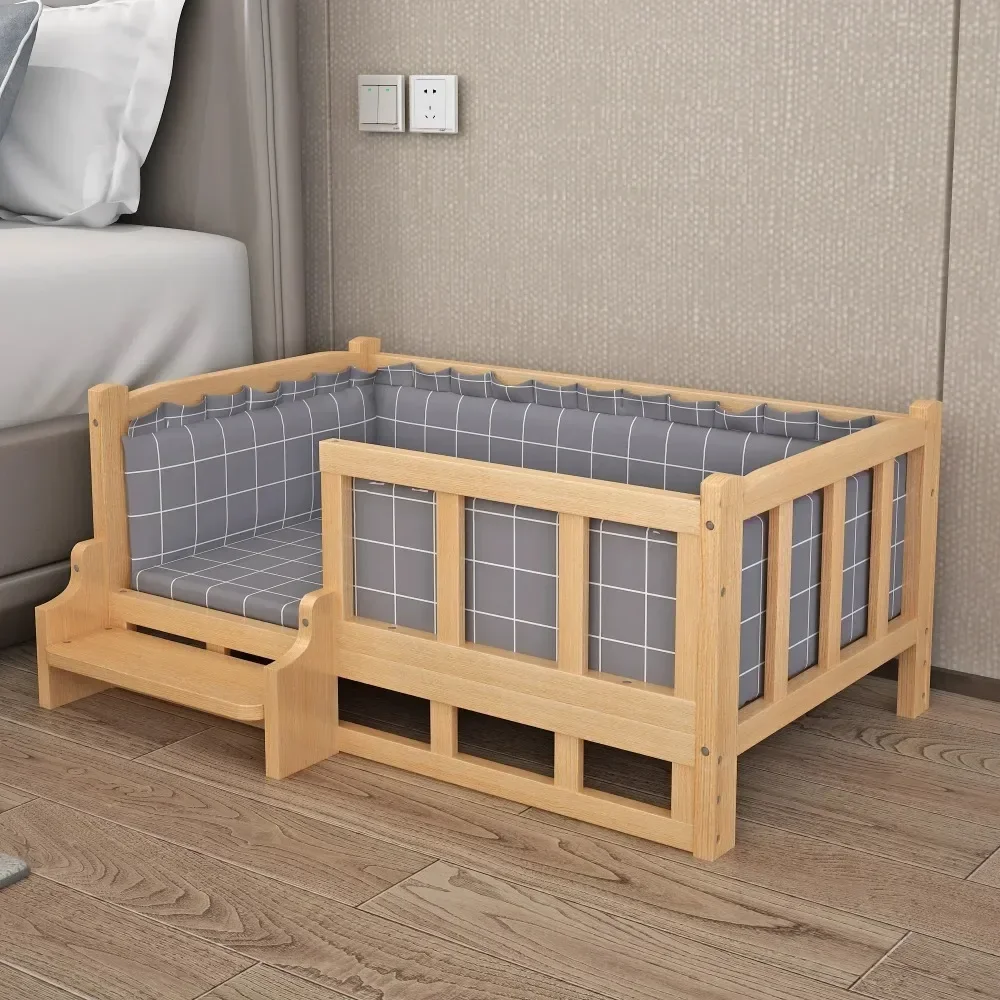Solid Wood Luxury Pet House 3