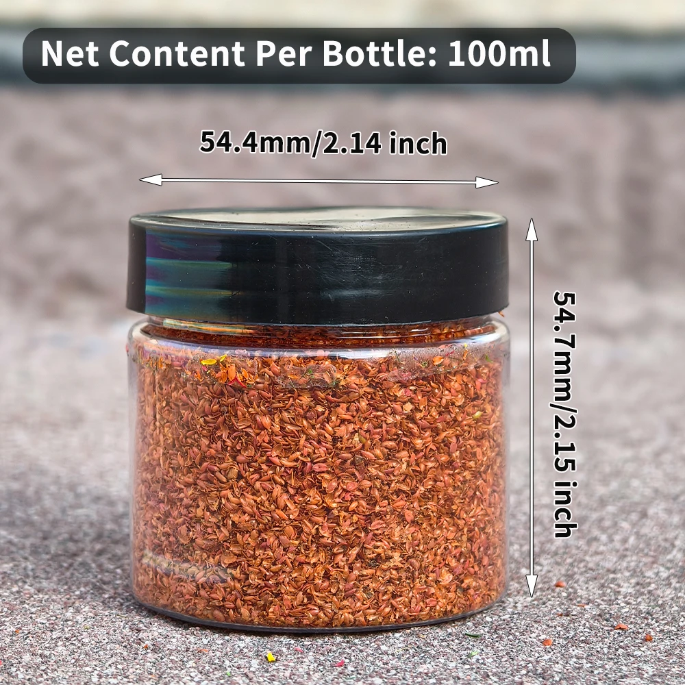 100ml/박스 시뮬레이션 나무 잎 모형 장면 소재 DIY 나무 잎 디오라마 인형 집 장식 미니어처 풍경 취미 공예