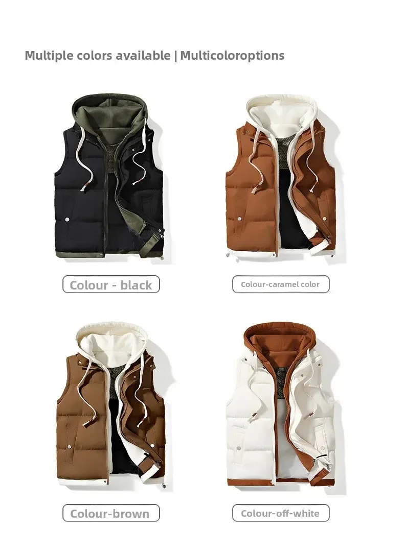 Unisex Loose Casual Cotton Vest