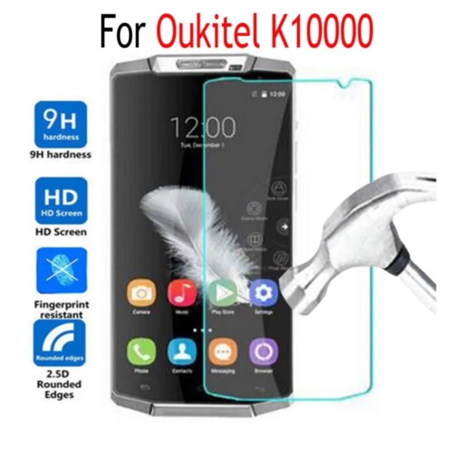 

Закаленное стекло для oukitel k10000 для oukitel k10000, защитная пленка для экрана, защитное стекло