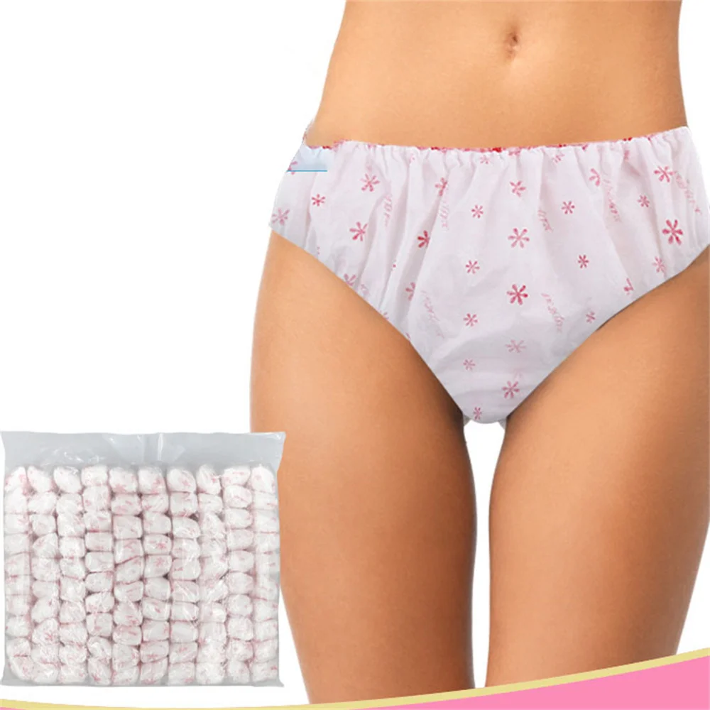 50 PCS Women Underwear Breathable Disposable Panties Ladies One Time Use Underpants Stretch Briefs for Spa Travel G-string best selling artists of all time apron work ladies chef uniform for men kitchen and household goods apron