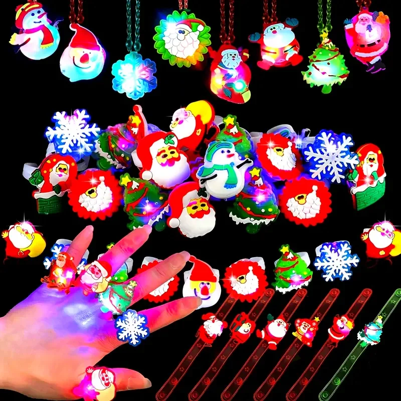 LED Plastic Christmas Party Decorations with Finger Lights